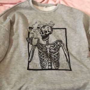 Oversized Halloween Sweatshirt
